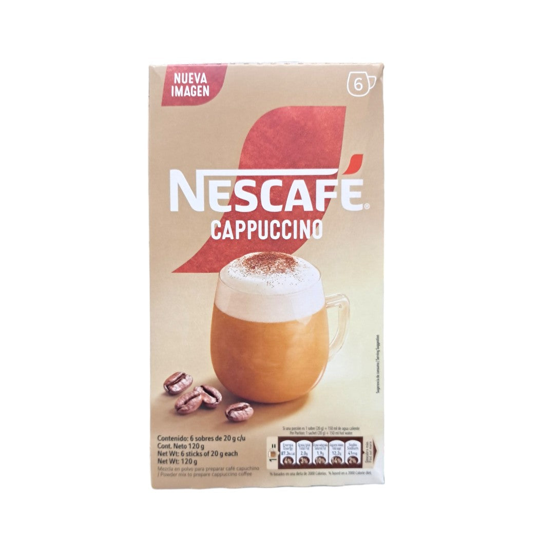 CAFÉ CAPPUCCINO NESCAFE 120GR
