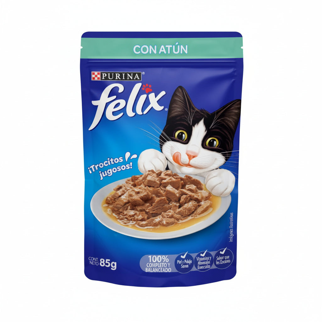 ALIMENTO PARA GATO ATÚN FELIX 85GR