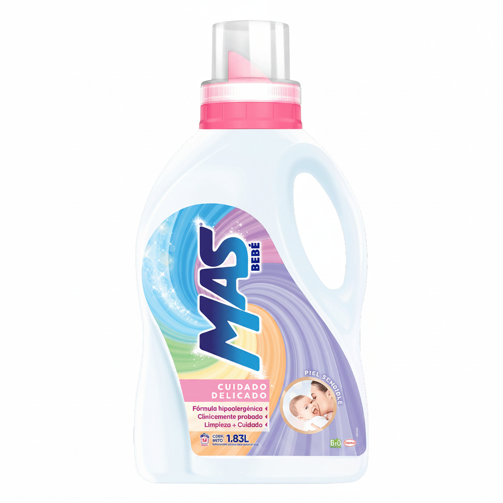DETERGNTE LÍQUIDO BEBÉ 1.83L