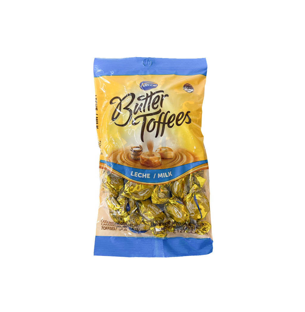 CHOCOLATE BUTTER TOFFER LECHE ARCOR 127GR