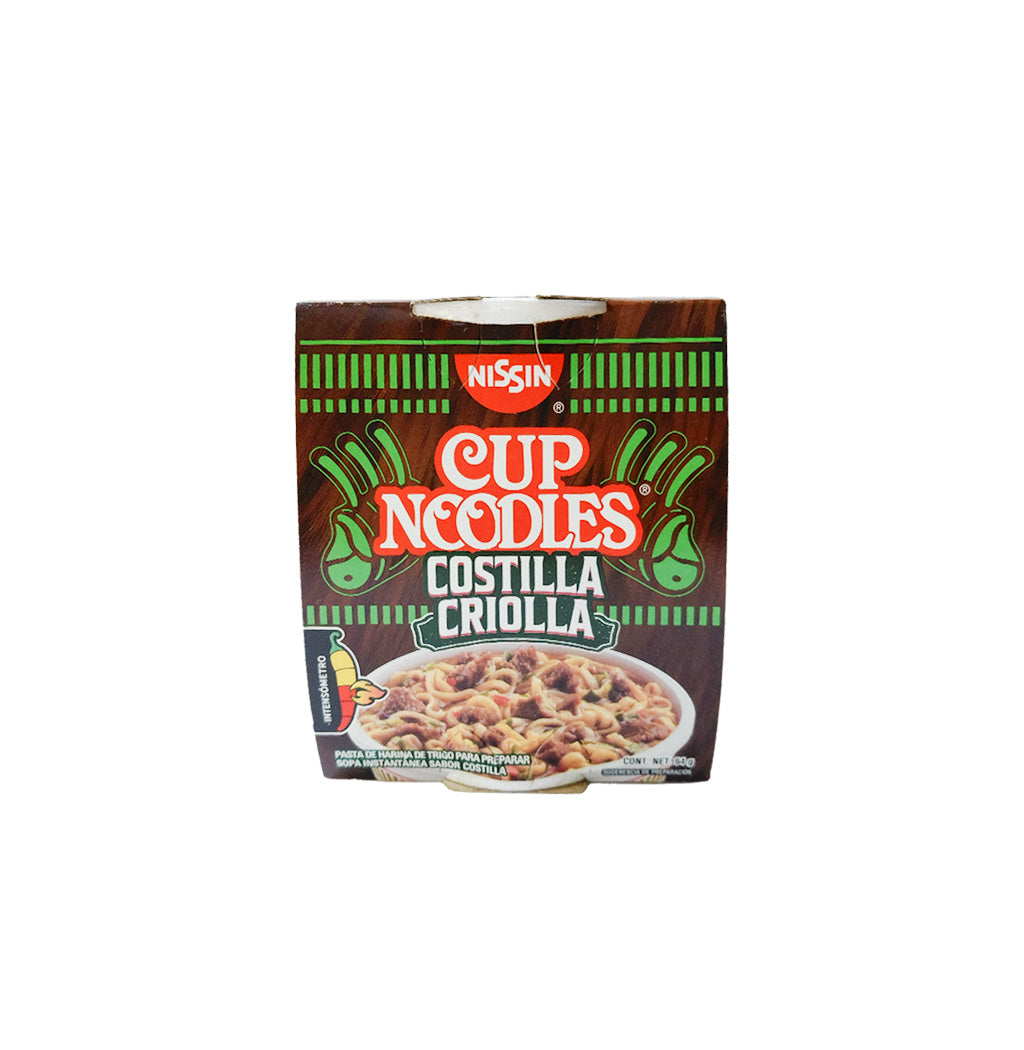 SOPA RAMEN COSTILLA CRIOLLA NISSIN 64GR