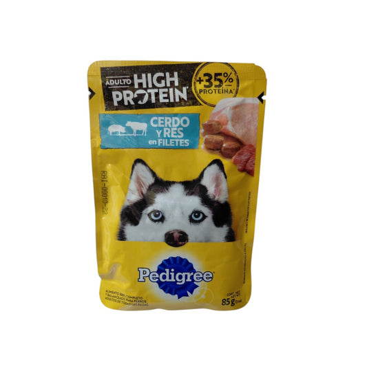 ALIMENTO PARA PERRO WET PORK BEFF 85GR