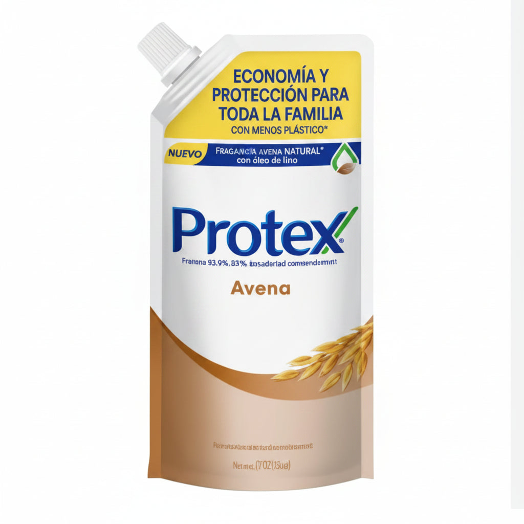 JABÓN LÍQUIDO DOYPACK AVENA PROTEX 500ML