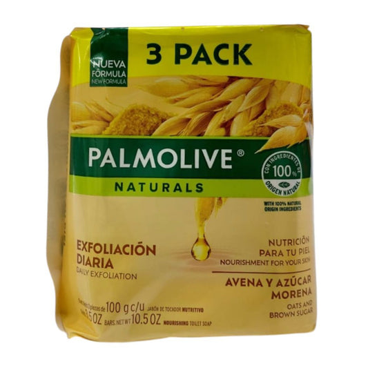 JABÓN DE TOCADOR AVENA AZU 3PACK 100GR