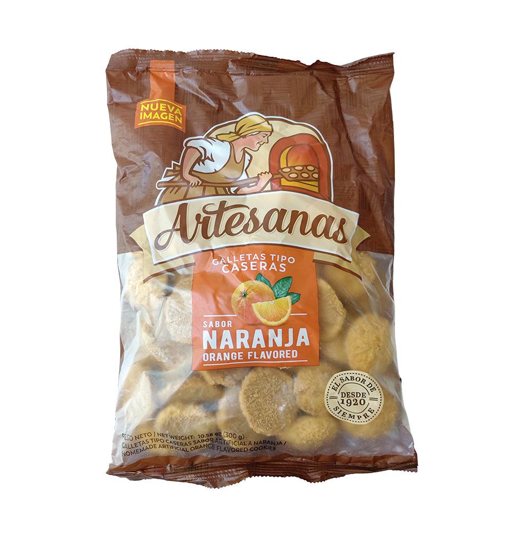 GALLETAS CASERA NARANJA ARTESANAS 300GR