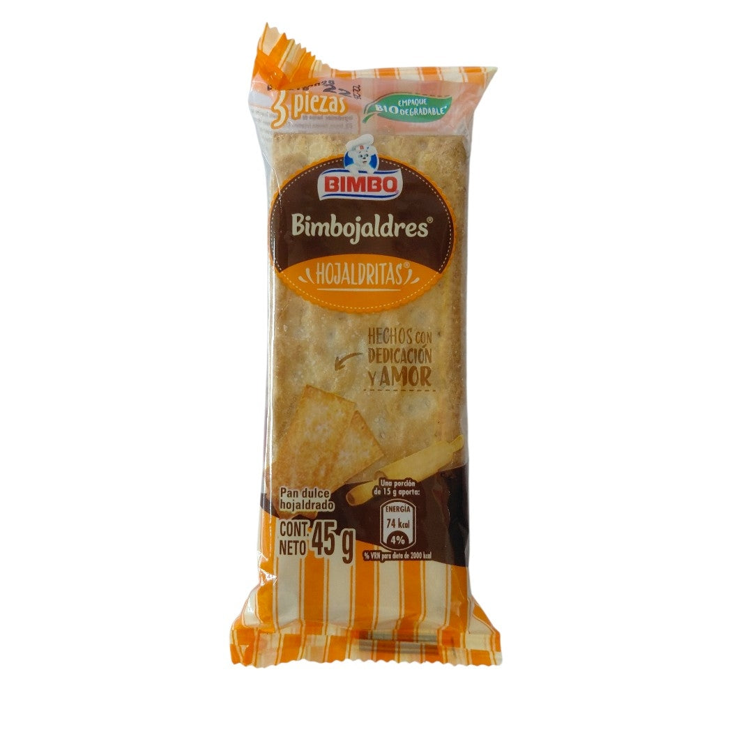 BIMBOJALDRES HOJALDRITAS BIMBO 45G