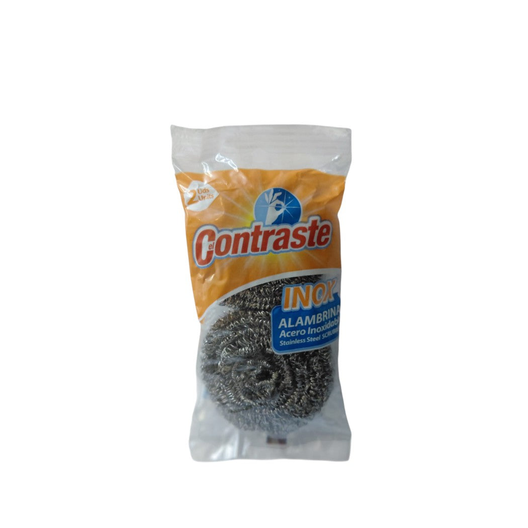 BRILLO ACERO INOXIDABLE 2U