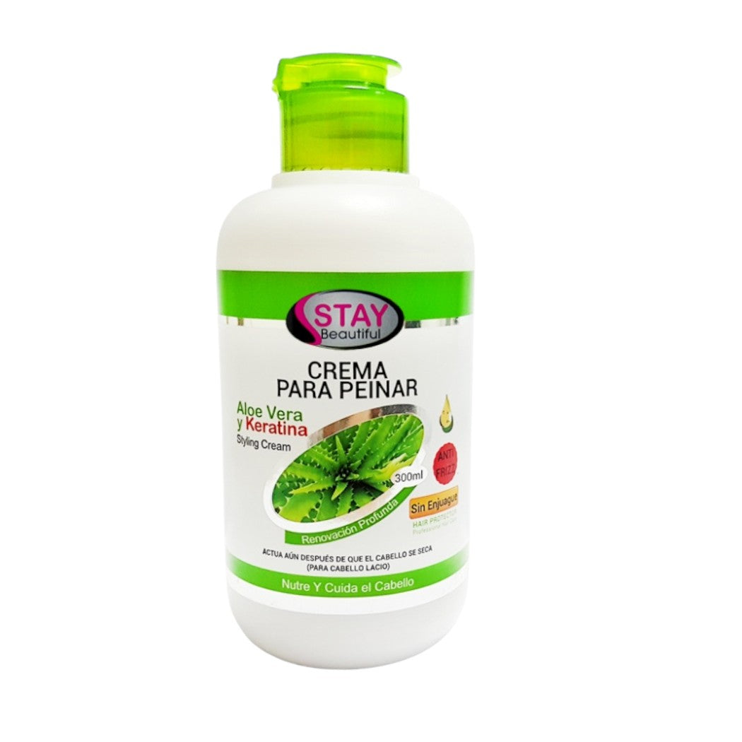 CREMA PARA PEINAR ALOE KERATINA 300ML
