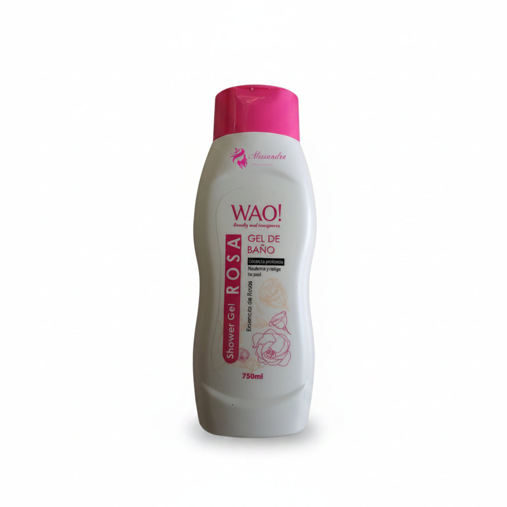 JABÓN LÍQUIDO DE BAÑO ROSA 750ML