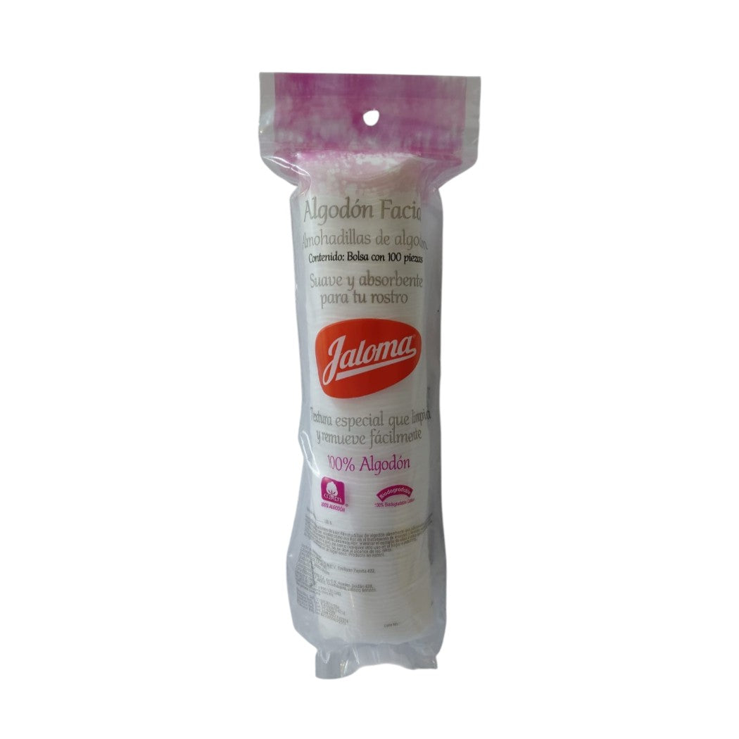 ALGODÓN DESMAQUILLANTE 100PZS