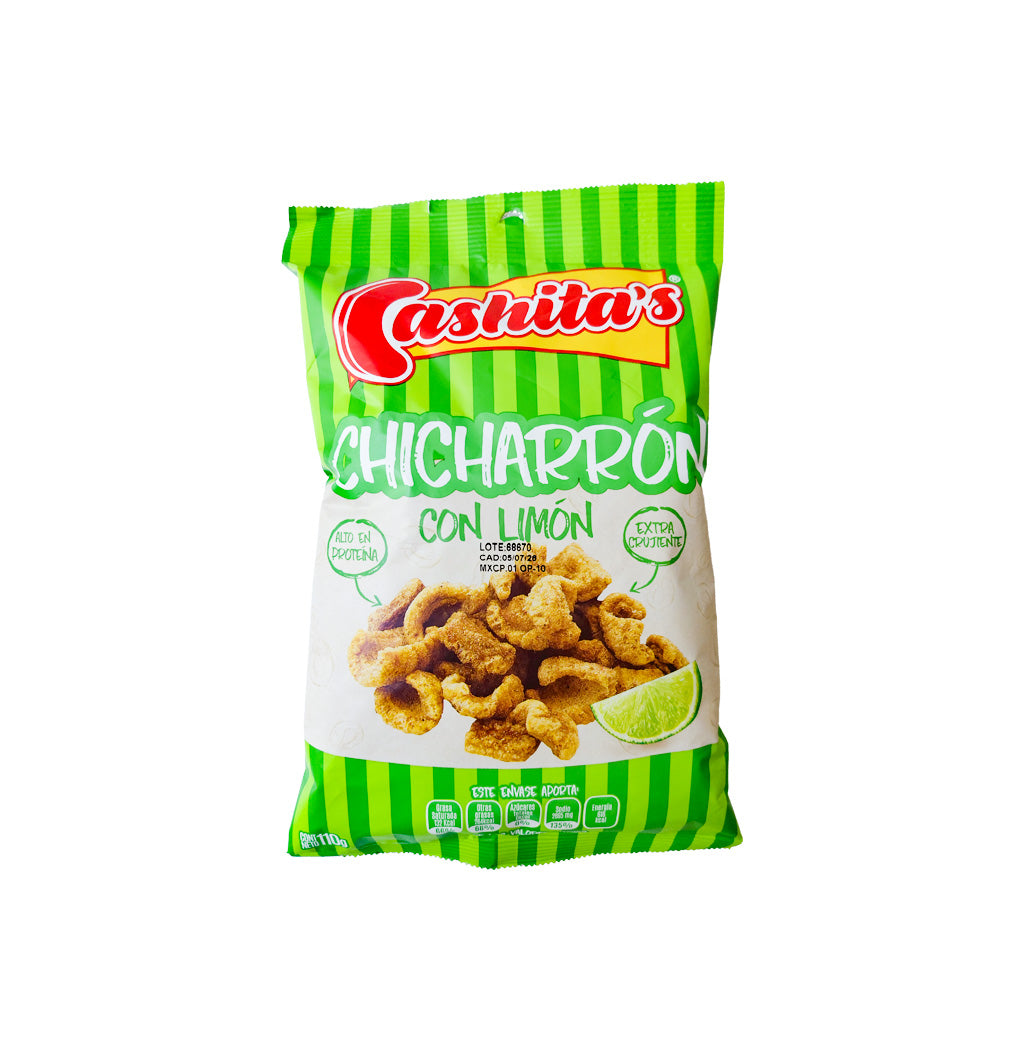 CHICHARRON CON LIMON CASHITAS 110GR