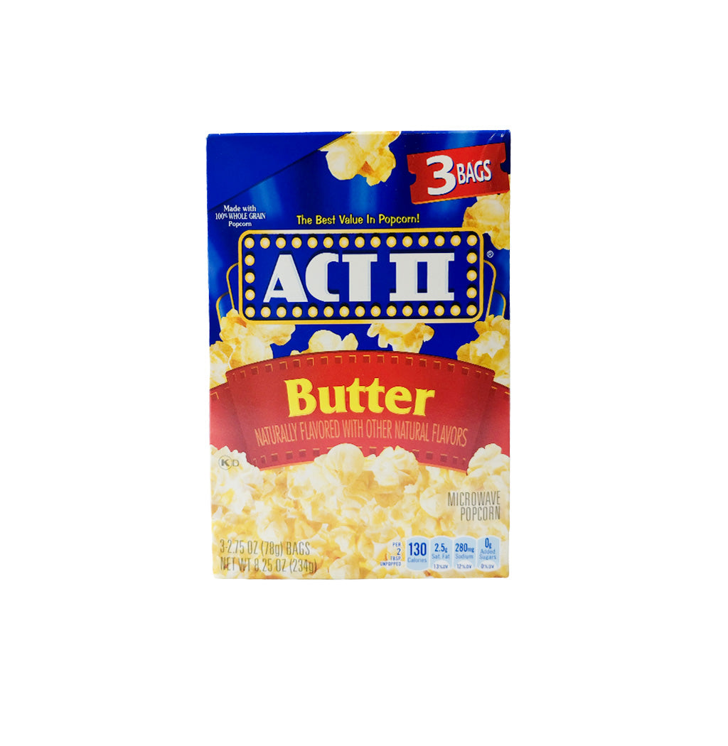 PALOMITAS DE MAIZ CON MANTEQUILLA ACTII 234GR