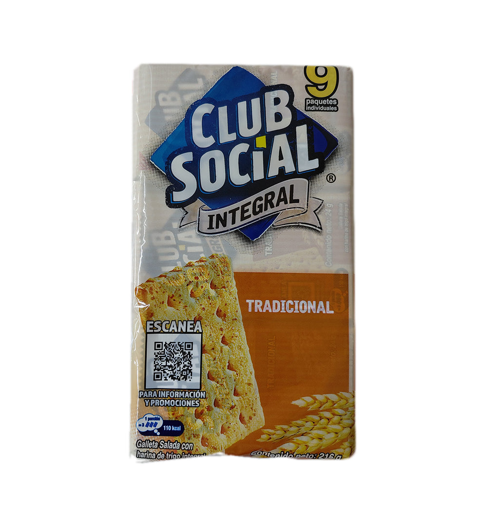 GALLETAS INTEGRAL CLUB SOCIAL 24GR