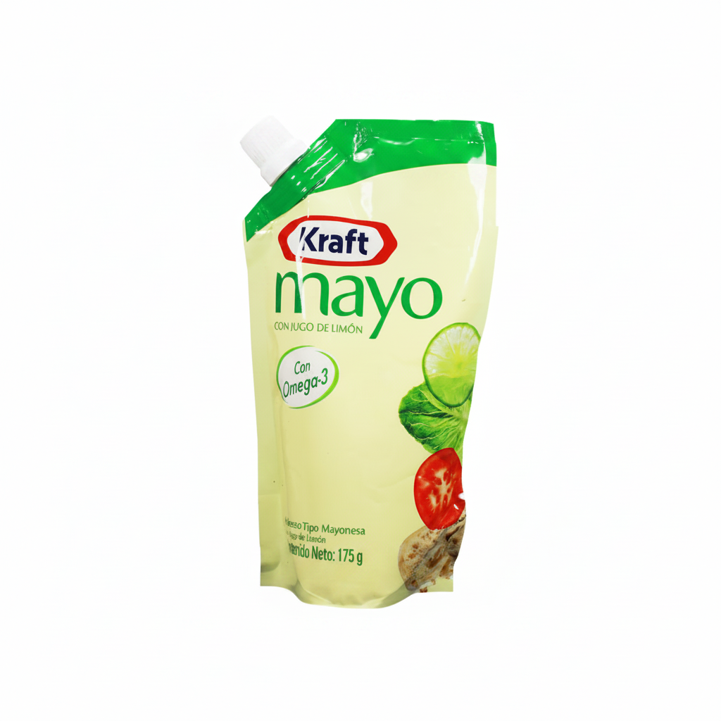 MAYONESA CON JUGO LIMON OMEGA 3 KRAFT 175GR