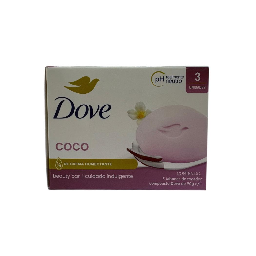 JABÓN DE TOCADOR LECHE COCO 3PACK 90GR
