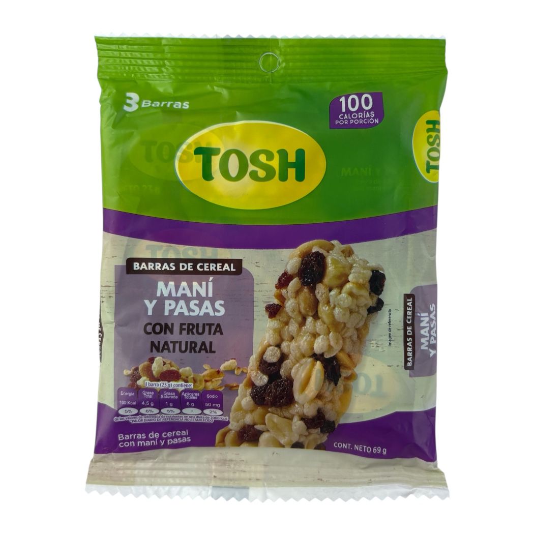 3PACK BARRA MANI PASAS TOSH 69GR