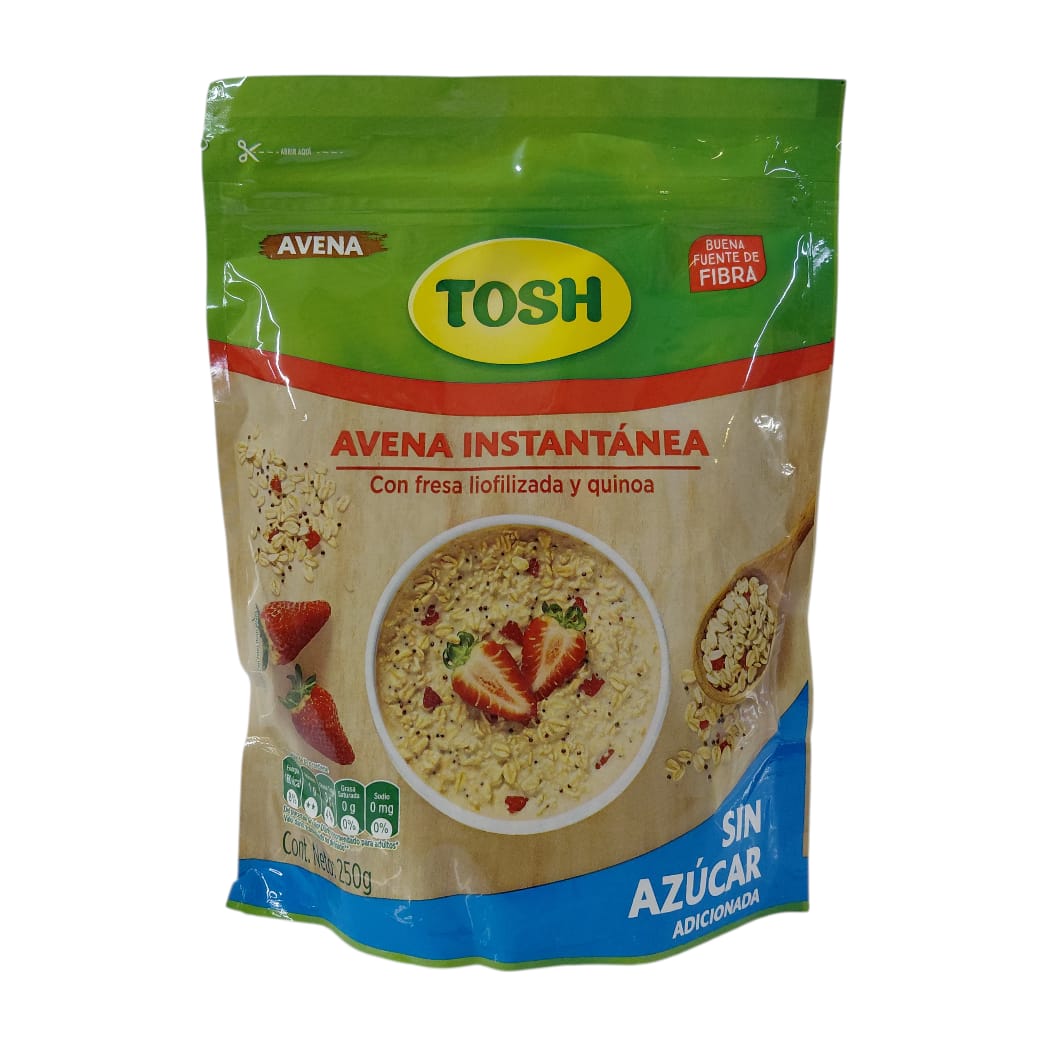 AVENA INSTANATANEA FRESA/QUINOA TOSH 250GR