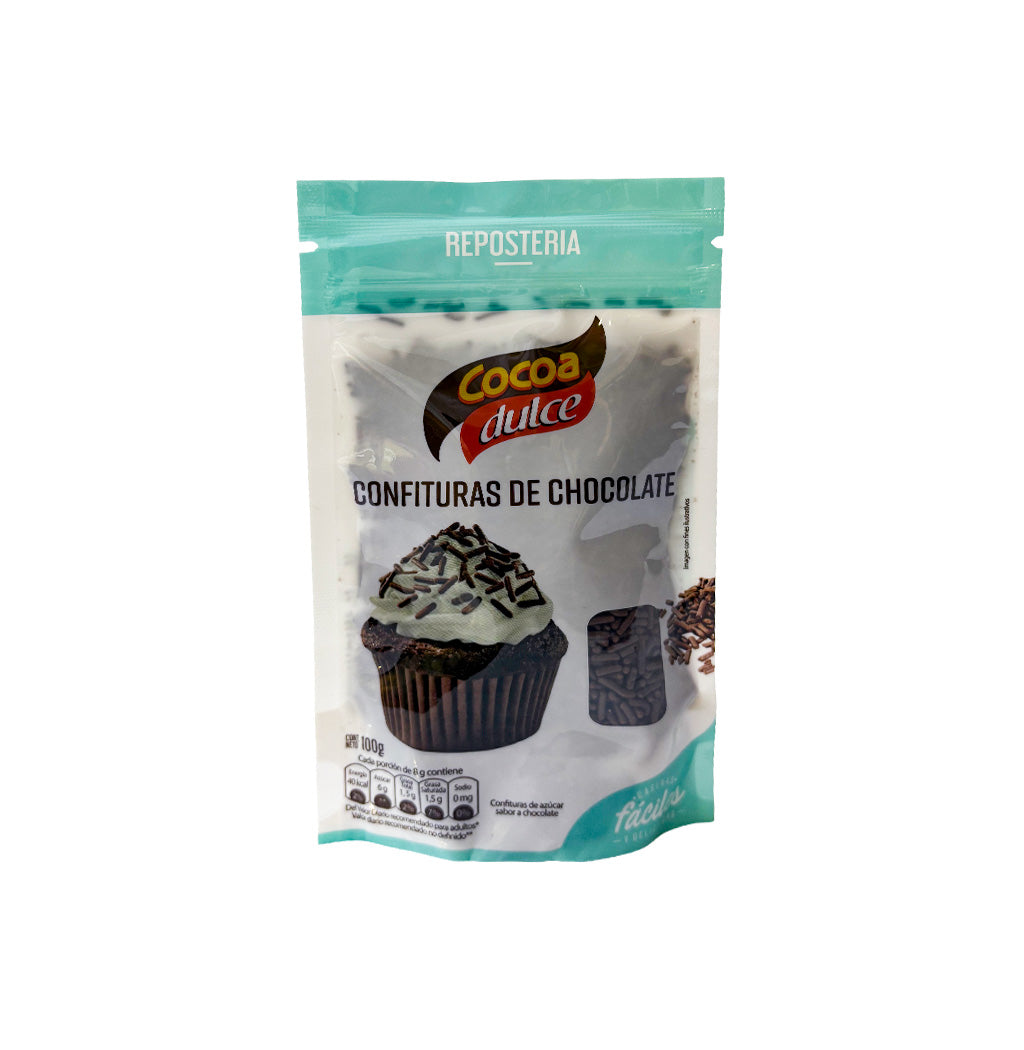 CONFITURA CHOCOLATE COCOA DULCE 100GR