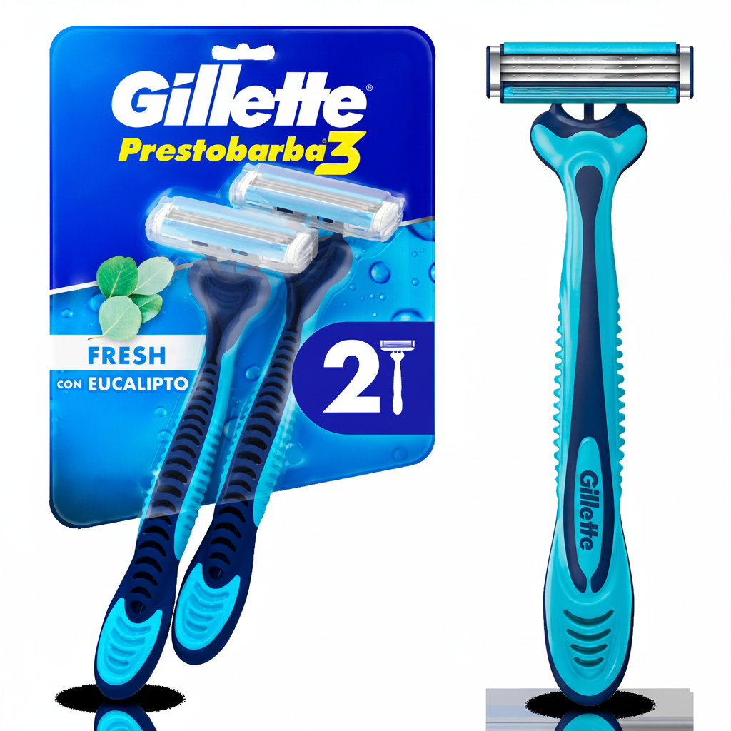AFEITADORA CON EUCALIPTO GILLETTE 2U