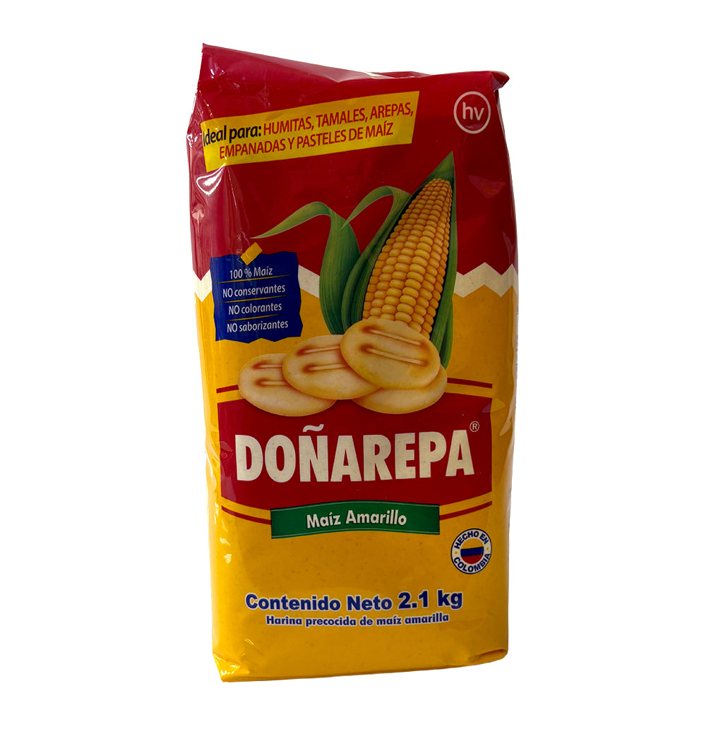 HARINA DE MAÍZ AMARILLO DOÑAREPA 2.1KG