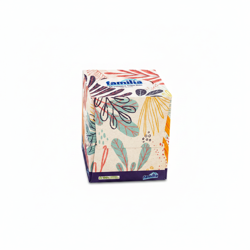 PAÑUELO FACIAL CUBO 60HOJAS