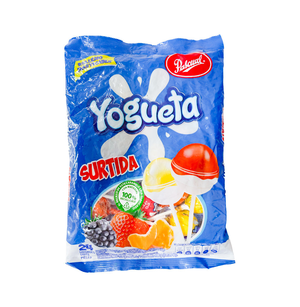 CARAMELOS SURTIDA YOGUETA PASCUAL 408GR