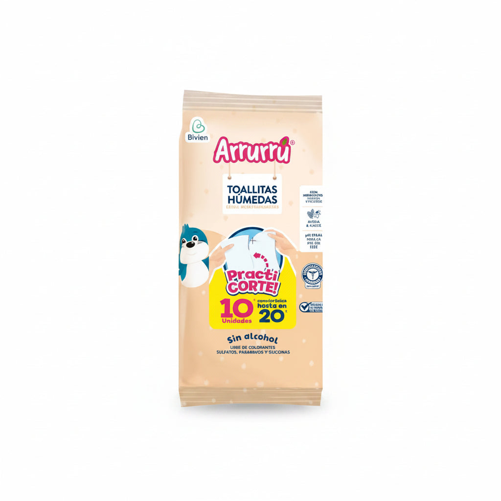 TOALLITAS HÚMEDAS AVENA KARITE 10U