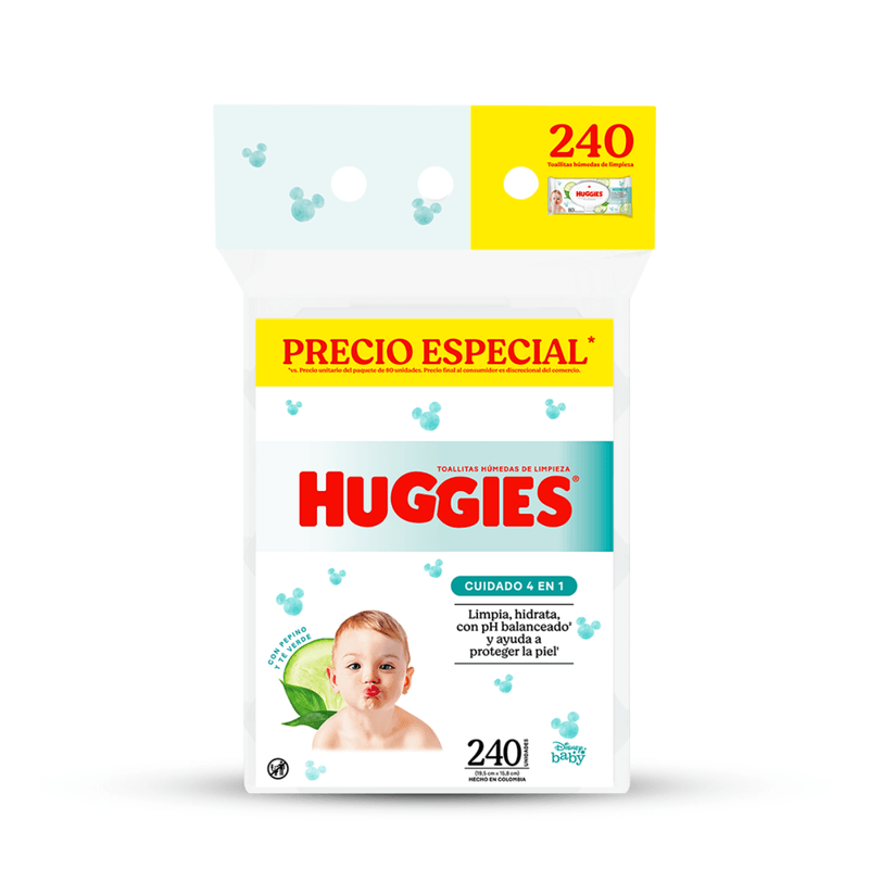 TOALLITAS HÚMEDAS LIMPIEZA FRESCA 3PACK