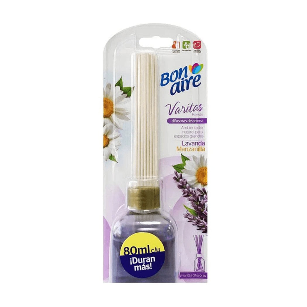 AROMATIZANTE VARITAS LAVANDA MANZANILLA BONAIRE 80ML