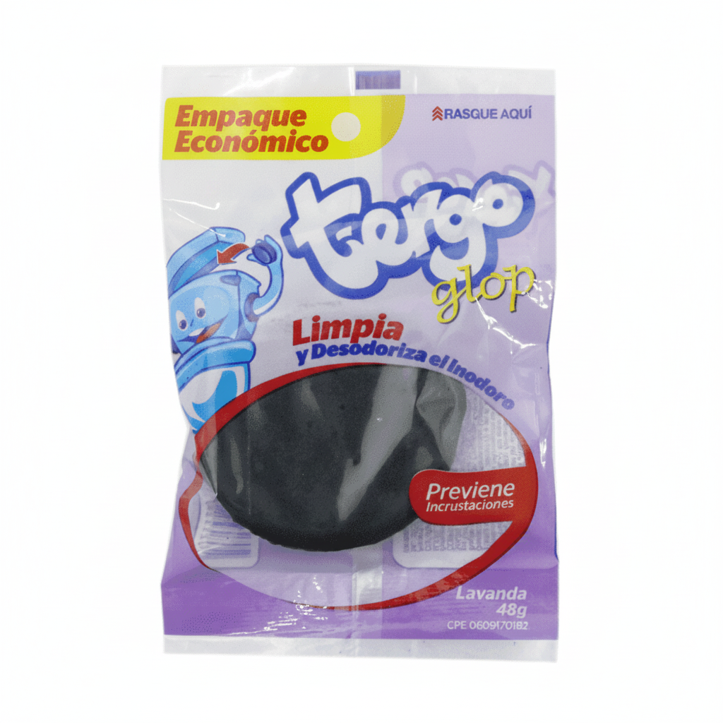 PASTILLA PARA INODORO LAVANDA TERGO 48GR