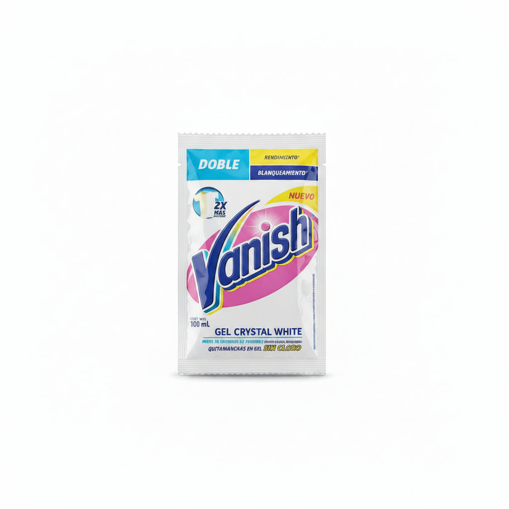 QUITAMANCHAS GEL CRYSTAL WHITE VANISH 100ML