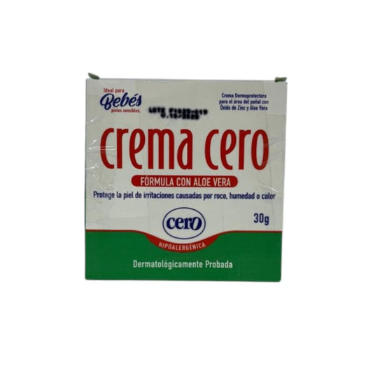 CREMA CERO ALOE VERA 30GR