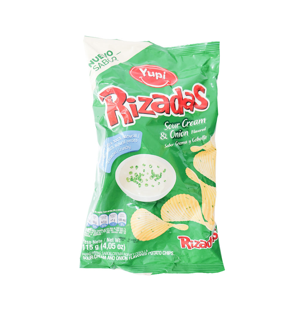 PAPITAS RIZADAS DE CREMA AGRIA YUPI 115GR