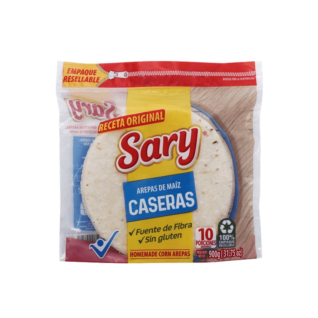 AREPA DE MAIZ CASERA SARY 450GR
