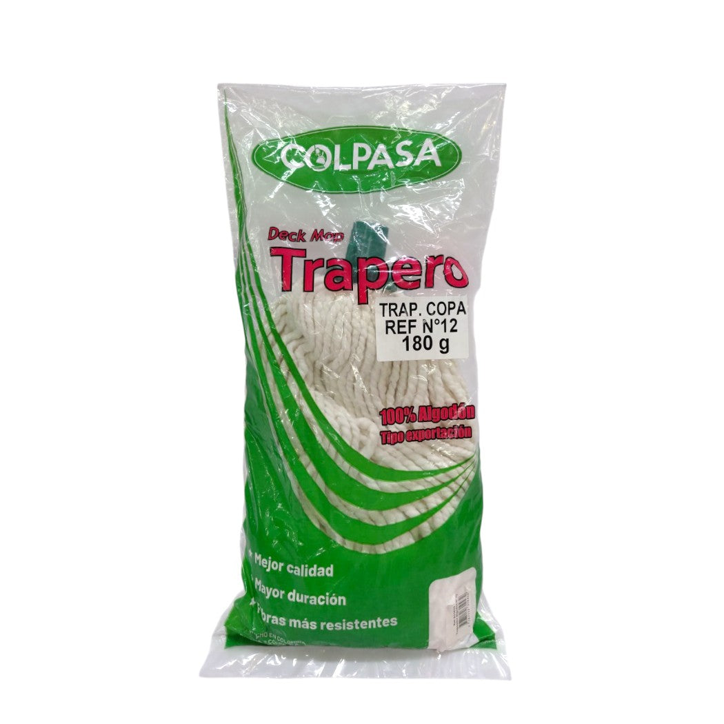 MOTA DE TRAPEADOR ALGODON #12 170GR