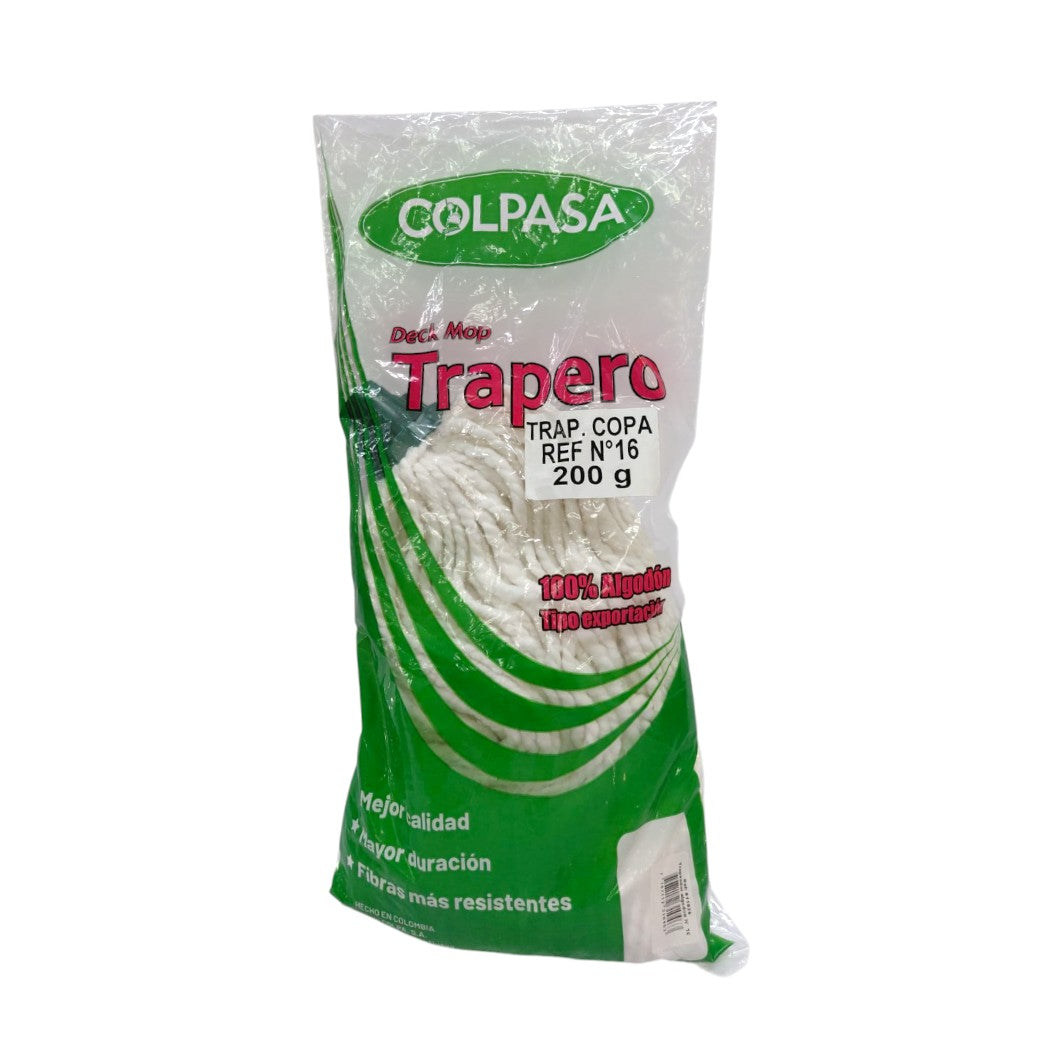 MOTA DE TRAPEADOR ALGODÓN #16 200GR