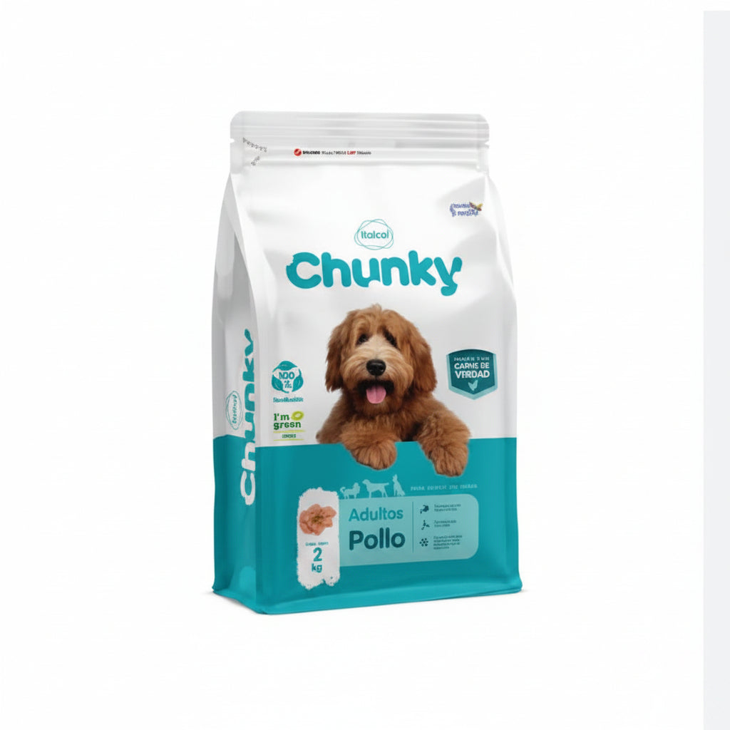 ALIMENTO PARA PERRO ADULTOS CHUNKY 2KG