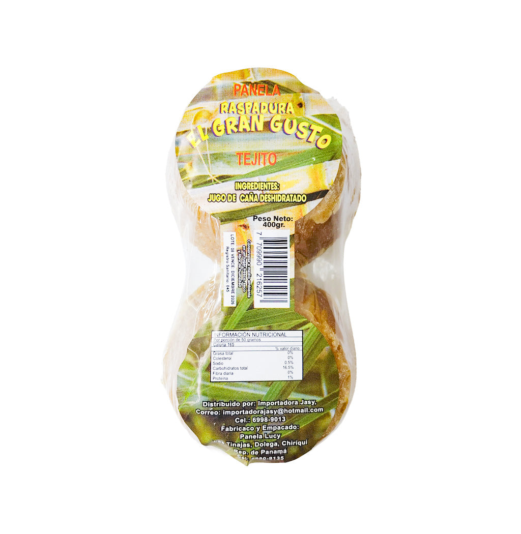 RASPADURA TEJITOS EL GRAN GUSTO 454GR