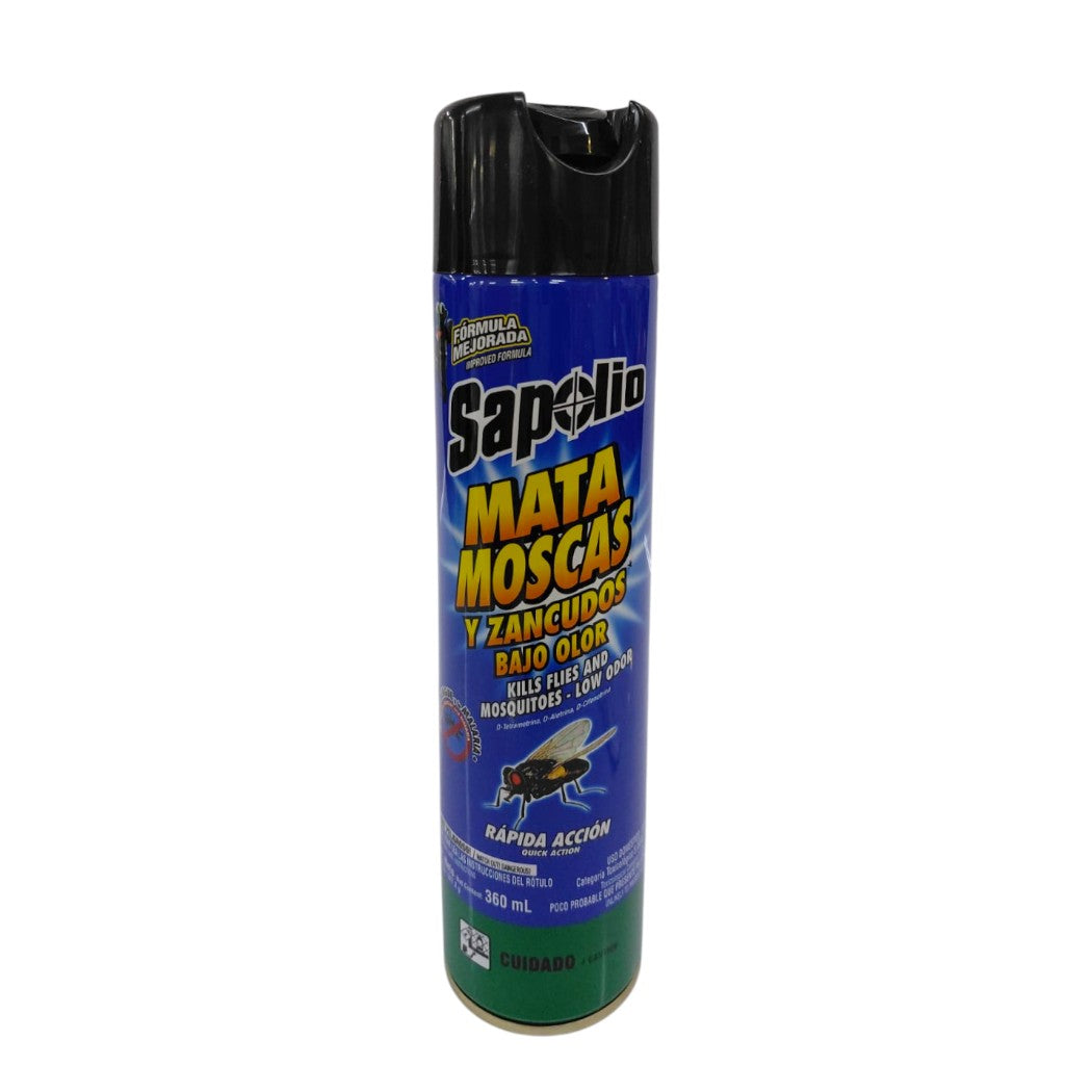 INSECTICIDA MATA MOSCAS SAPOLIO 360ML