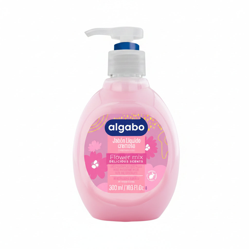 JABÓN LÍQUIDO CREMOSO FLOWER 300ML