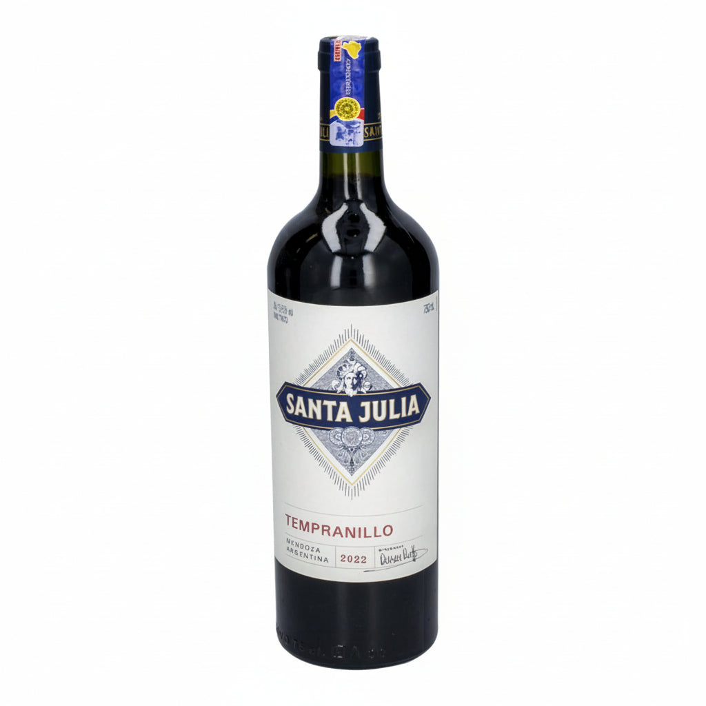 VINO TINTO TEMPRANILLO SANTA JULIA 750ML