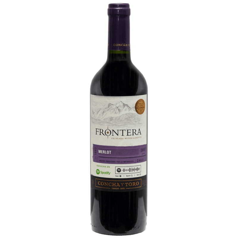 VINO TINTO MERLOT FRONTERA 750ML