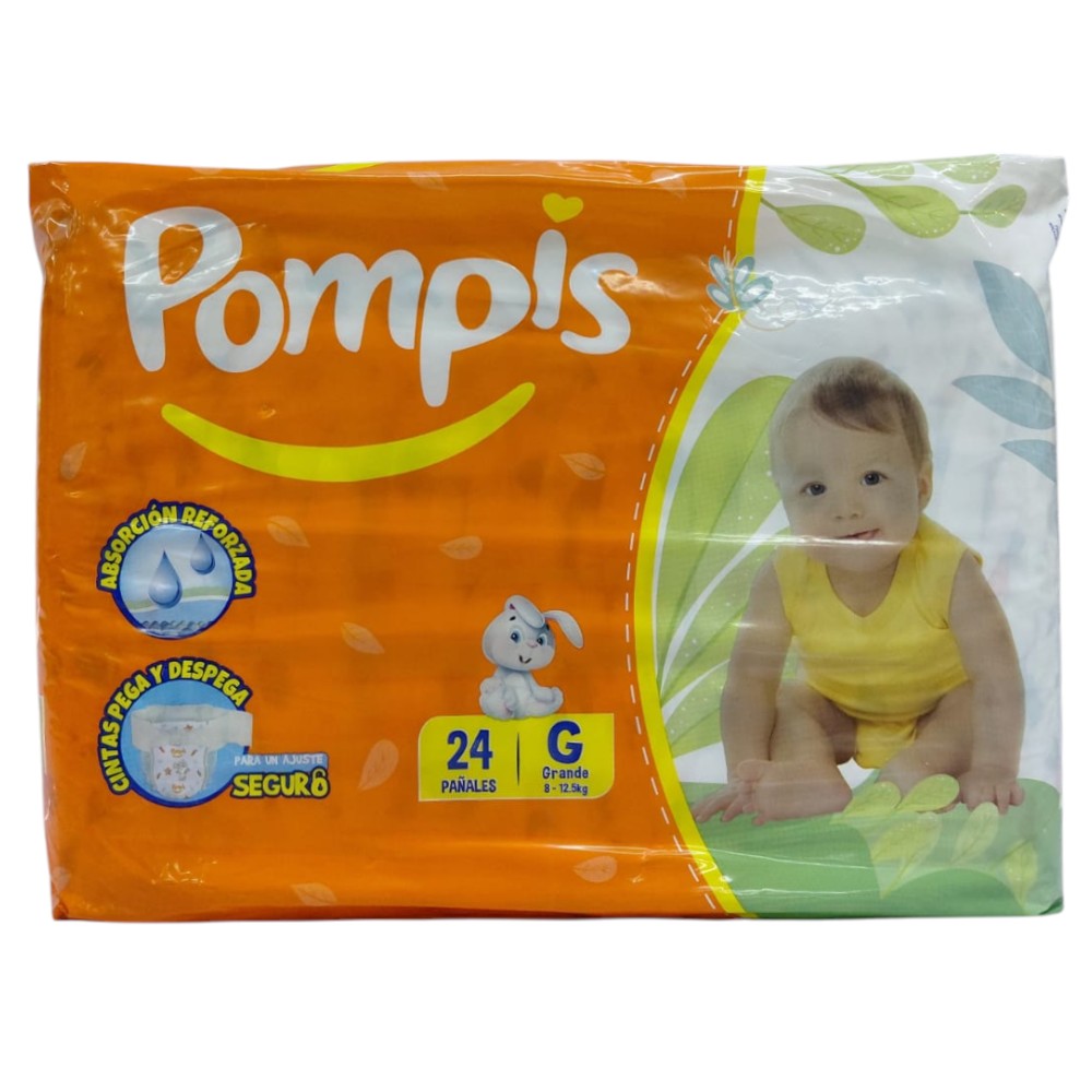 PAÑALES DESECHABLE GRANDE 24U