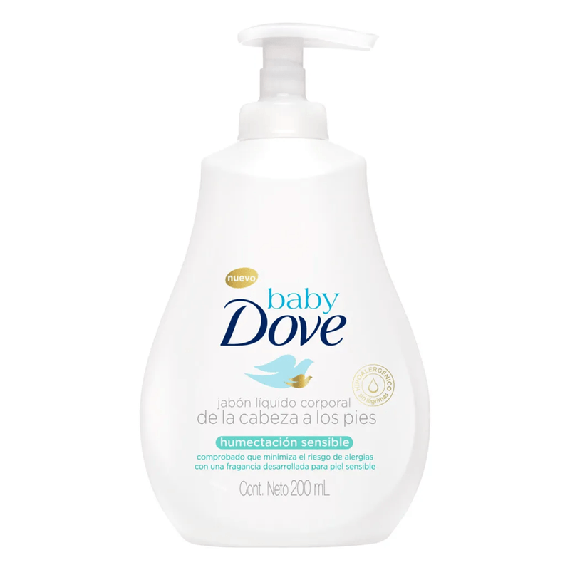 JABÓN PARA BEBÉ LÍQUIDO SENSIBLE 200ML