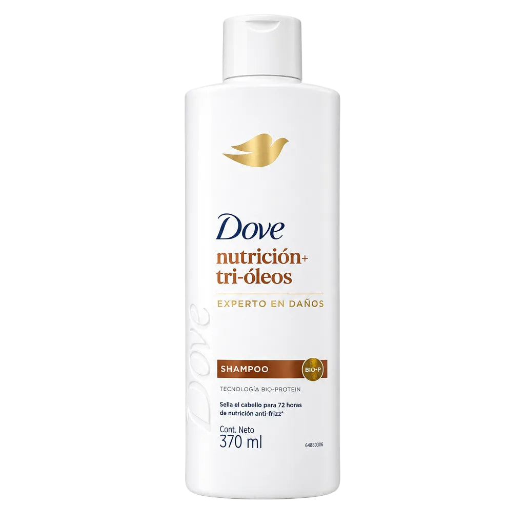 SHAMPOO NUTRICION+ TRI-OLEOS DOVE 370ML