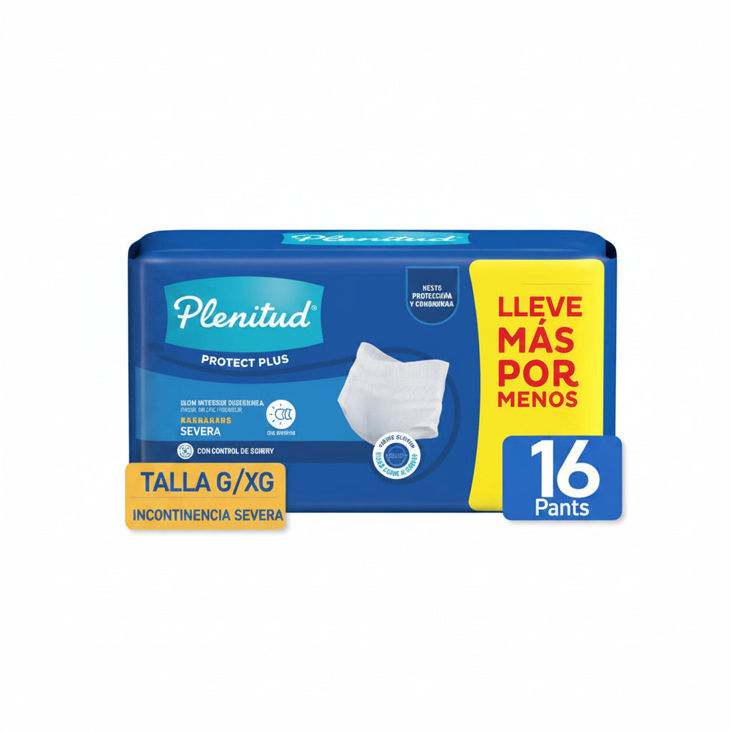 PAÑALES ADULTO PLUS G/XG 16U