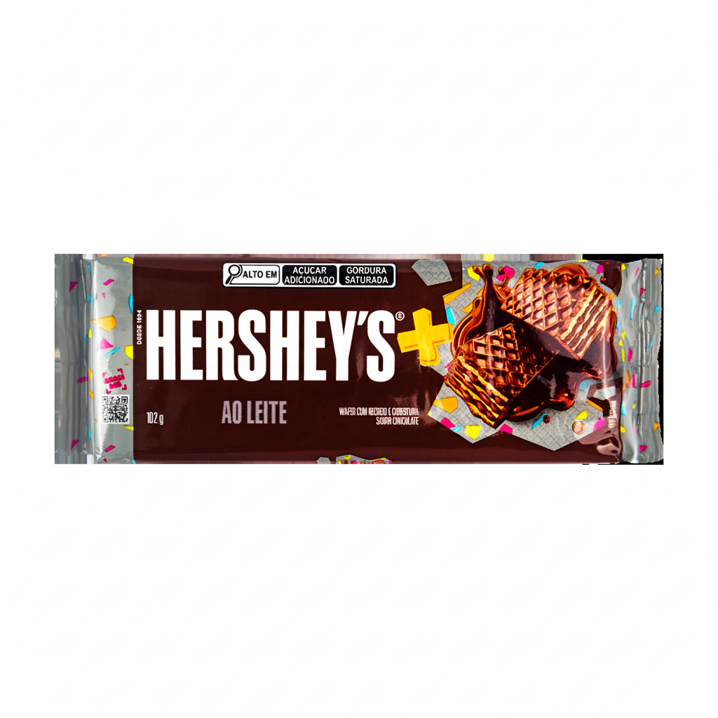 WAFERS LEITE HERSHEY'S 102GR