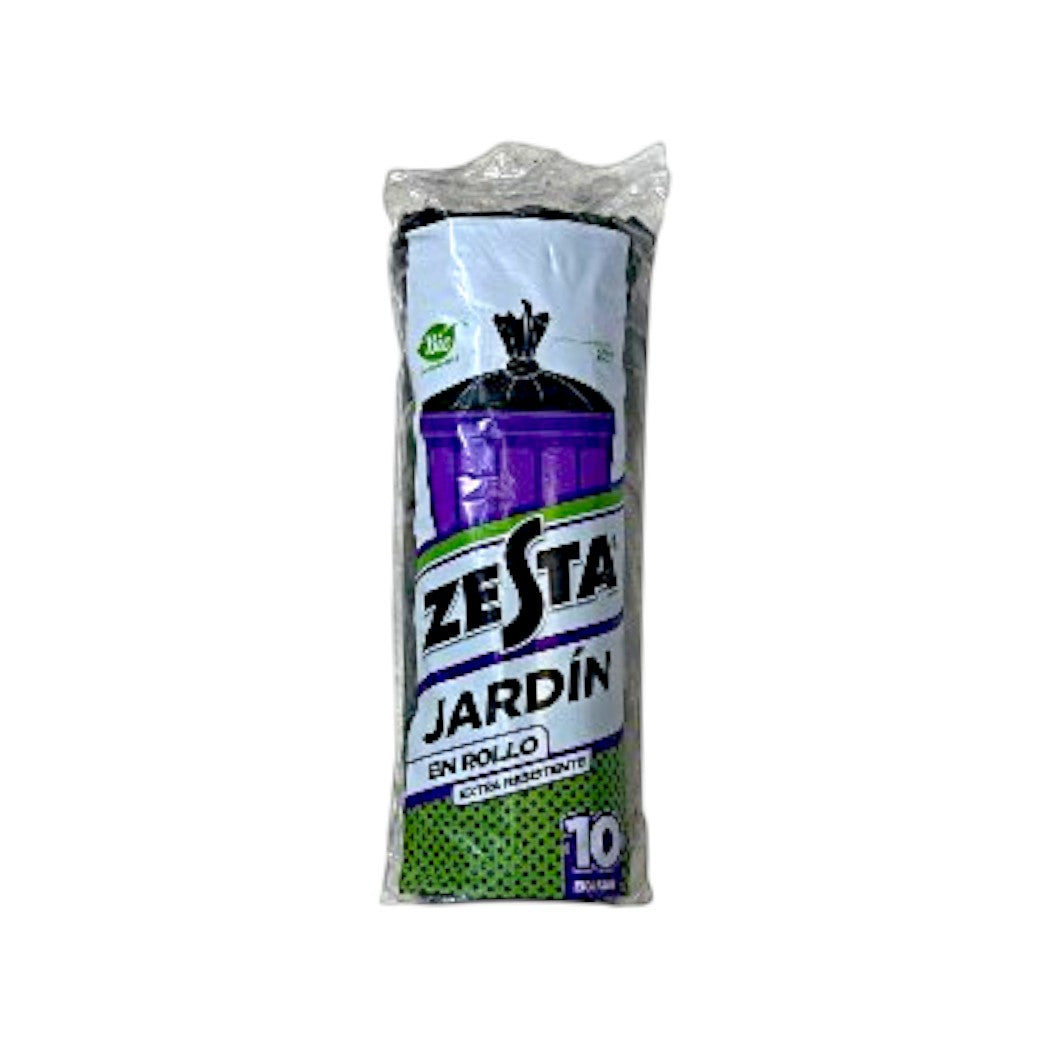 BOLSA DE BASURA JARDIN EN ROLLO 33X48"