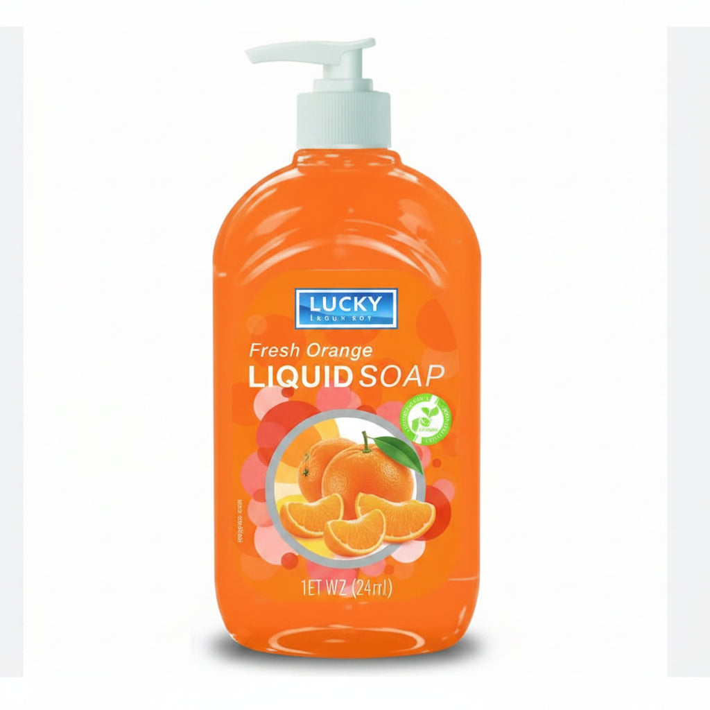 JABÓN LÍQUIDO FRESCA NARANJA LUCKY 414ML