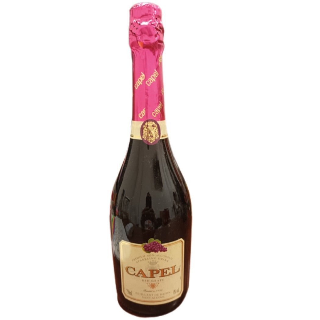 SIDRA DE UVA ROJA SIN ALCOHOL CAPEL 750ML